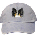 Embroidered Baseball Caps Light Blue  Papillon D151