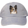 Embroidered Baseball Caps Light Blue  Papillon DV463