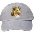 Embroidered Baseball Caps Light Blue  Shetland Sheepdog D84