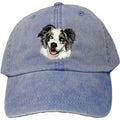 Embroidered Baseball Caps Denim  Australian Shepherd DV164