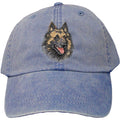 Embroidered Baseball Caps Denim  Belgian Tervuren DV220