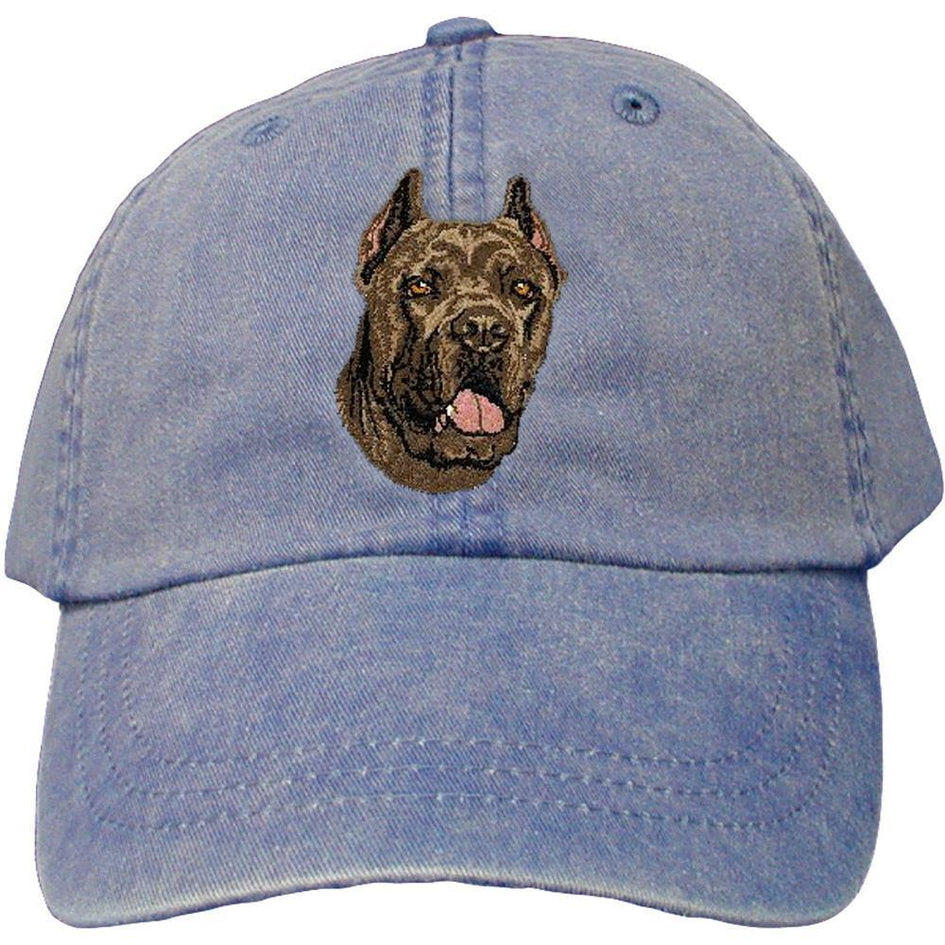 Embroidered Baseball Caps Denim  Cane Corso DV166