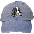 Embroidered Baseball Caps Denim  English Cocker Spaniel DV377