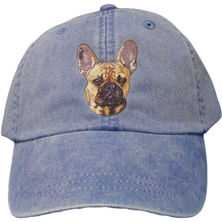 Embroidered Baseball Caps Denim  French Bulldog DN333