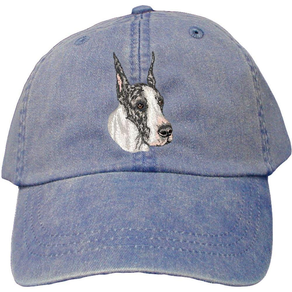 Embroidered Baseball Caps Denim  Great Dane DV459