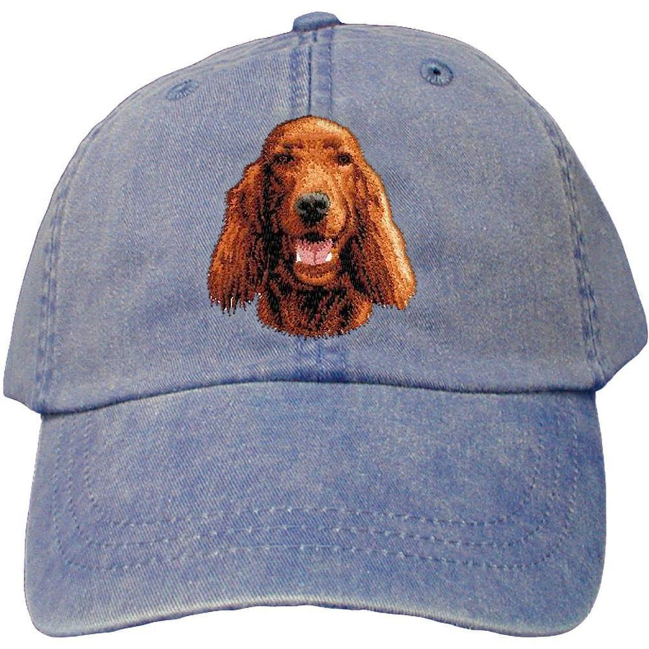 Embroidered Baseball Caps Denim  Irish Setter D23