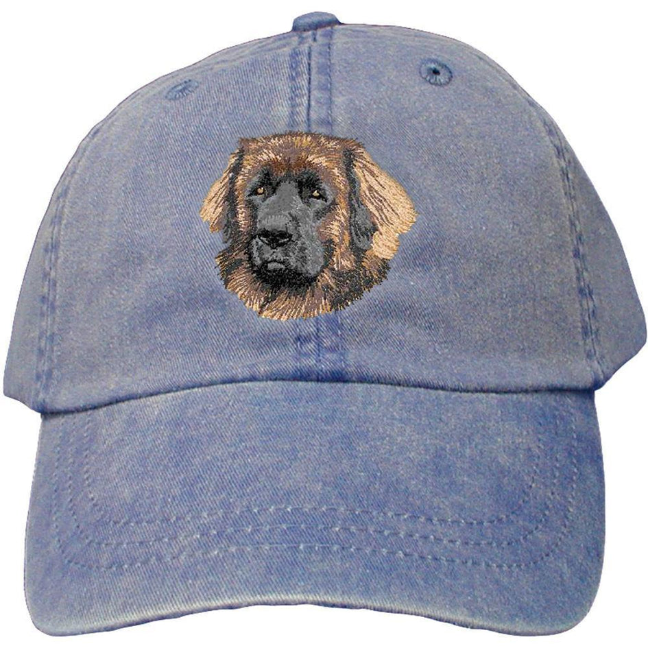 Embroidered Baseball Caps Denim  Leonberger DV221