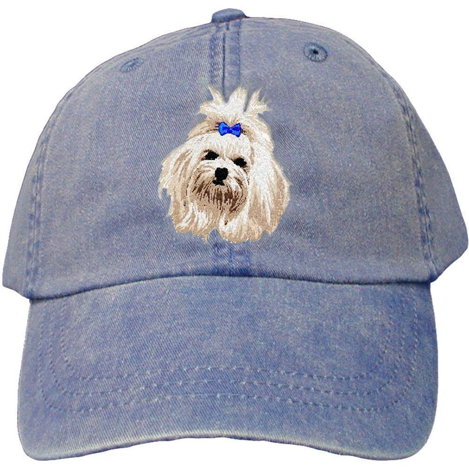 Embroidered Baseball Caps Denim  Maltese DM273