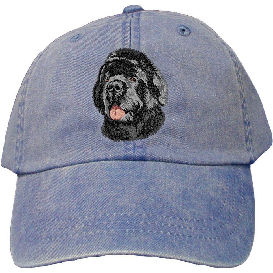 Embroidered Baseball Caps Denim  Newfoundland DV469BLK