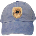 Embroidered Baseball Caps Denim  Pekingese DV373