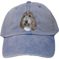 Embroidered Baseball Caps Denim  Petit Basset Griffon Vendeen D104