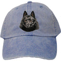 Embroidered Baseball Caps Denim  Schipperke DN434