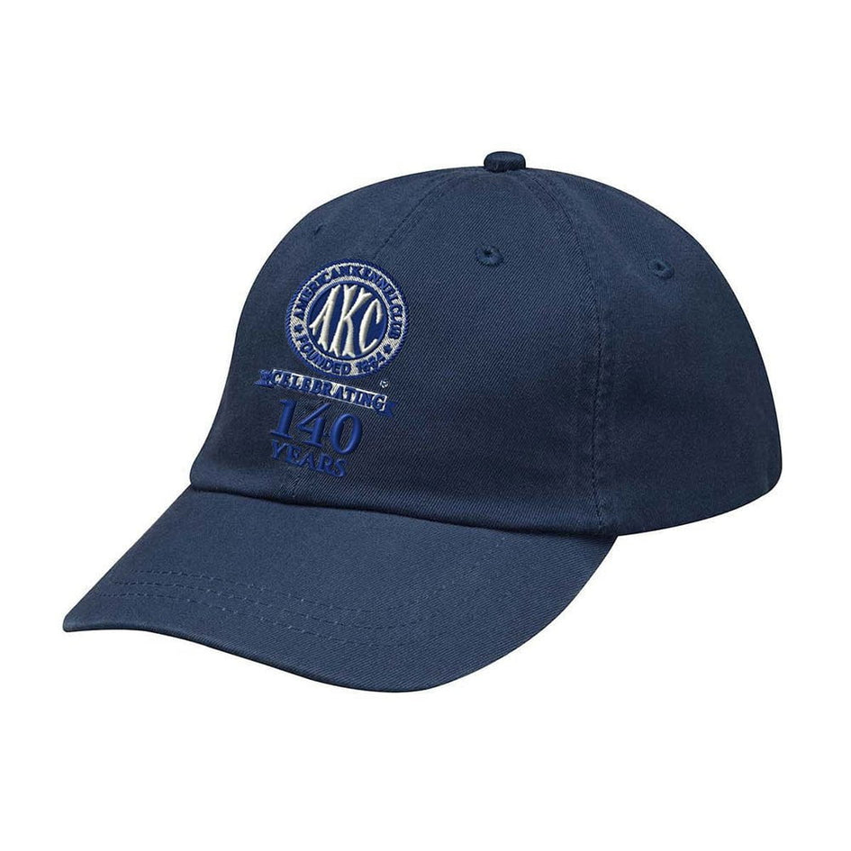 AKC 140th Anniversary  Embroidered Baseball Caps