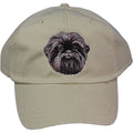 Embroidered Baseball Caps Grey  Affenpinscher DM488
