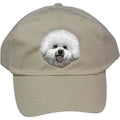 Embroidered Baseball Caps Grey  Bichon Frise DM406