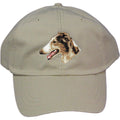 Embroidered Baseball Caps Grey  Borzoi D43