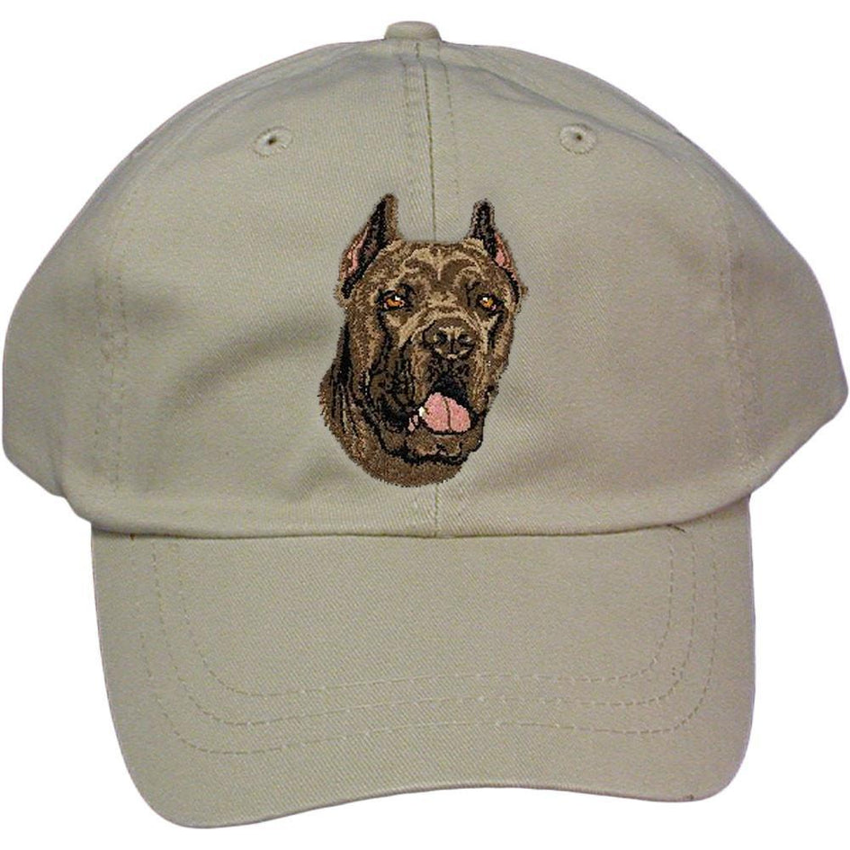 Embroidered Baseball Caps Grey  Cane Corso DV166