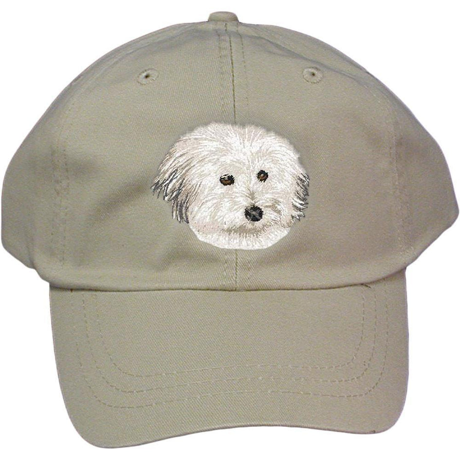 Embroidered Baseball Caps Grey  Coton de Tulear DV217