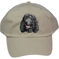 Embroidered Baseball Caps Grey  Irish Water Spaniel D145