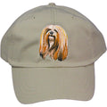 Embroidered Baseball Caps Grey  Lhasa Apso DM161