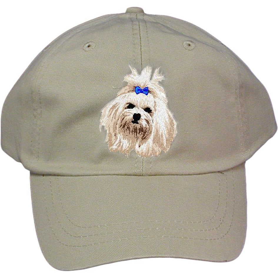 Embroidered Baseball Caps Grey  Maltese DM273