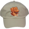 Embroidered Baseball Caps Grey  Nova Scotia Duck Tolling Retriever DV281