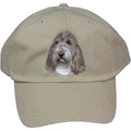 Embroidered Baseball Caps Grey  Petit Basset Griffon Vendeen D104