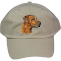 Embroidered Baseball Caps Grey  Rhodesian Ridgeback DN297