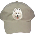Embroidered Baseball Caps Grey  Samoyed D62