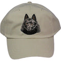 Embroidered Baseball Caps Grey  Schipperke DN434