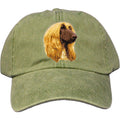 Embroidered Baseball Caps Green  Afghan Hound D42
