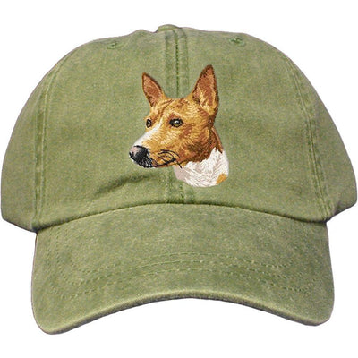 Basenji Embroidered Baseball Cap