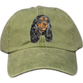 Embroidered Baseball Caps Green  Cavalier King Charles Spaniel DV317