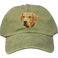 Embroidered Baseball Caps Green  Chesapeake Bay Retriever D143
