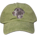 Embroidered Baseball Caps Green  German Shorthaired Pointer D131