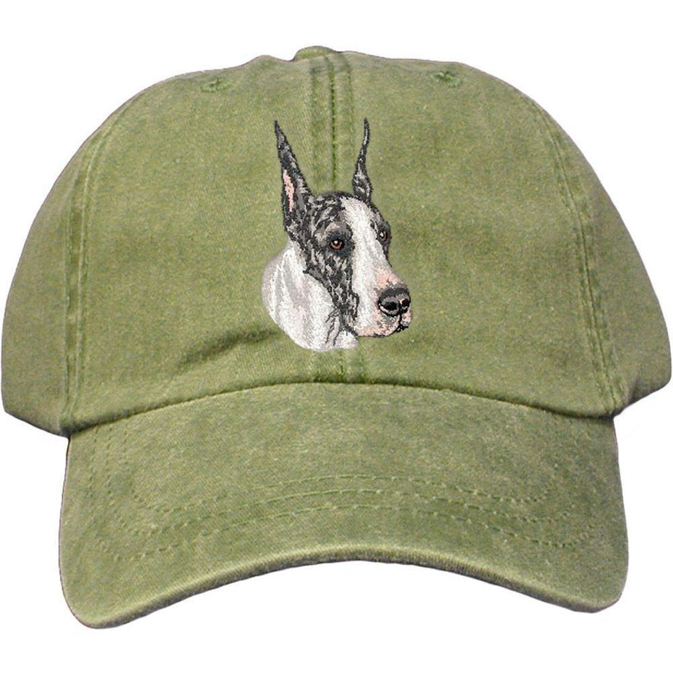 Embroidered Baseball Caps Green  Great Dane DV459