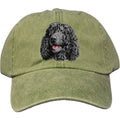 Embroidered Baseball Caps Green  Irish Water Spaniel D145