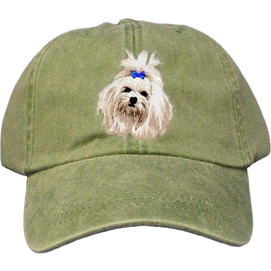 Embroidered Baseball Caps Green  Maltese DM273