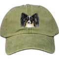Embroidered Baseball Caps Green  Papillon D151