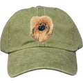 Embroidered Baseball Caps Green  Pekingese DV373