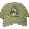 Embroidered Baseball Caps Green  Petit Basset Griffon Vendeen D104