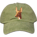 Embroidered Baseball Caps Green  Pharaoh Hound D90