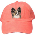 Embroidered Baseball Caps Peach  Papillon DV463