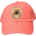 Embroidered Baseball Caps Peach  Pekingese DV373
