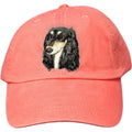 Embroidered Baseball Caps Peach  Saluki D76