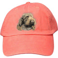Embroidered Baseball Caps Peach  Spinone Italiano DV249