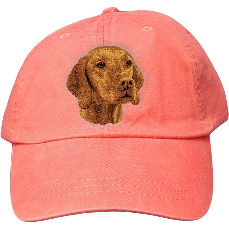 Embroidered Baseball Caps Peach  Vizsla D93