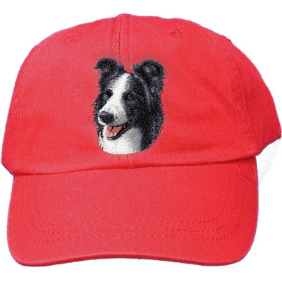 Border Collie Embroidered Baseball Caps