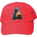 Embroidered Baseball Caps Red  Gordon Setter D78