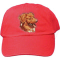 Embroidered Baseball Caps Red  Nova Scotia Duck Tolling Retriever DV281